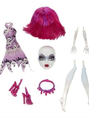 G1 Rare Monster High Doll Create A Monster Ghost Girl Add On Pack